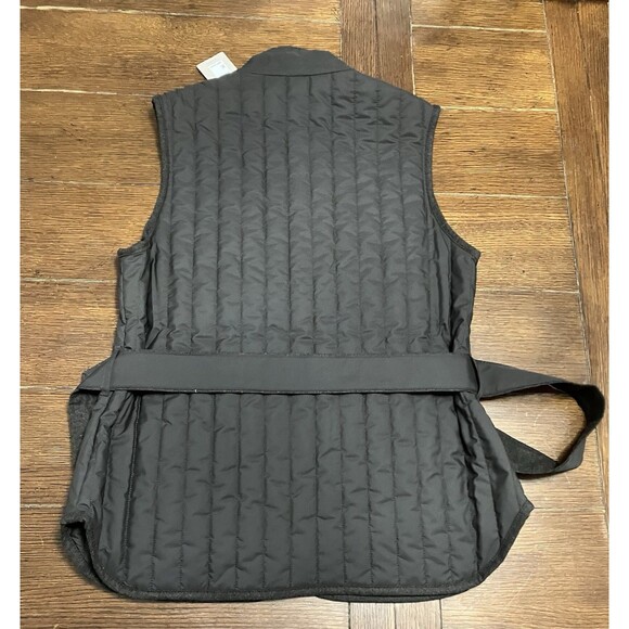 Peter Millar Womens Scout Quilted Travel Vest Medium Brown Sleeveless NWT - Picture 4 of 4